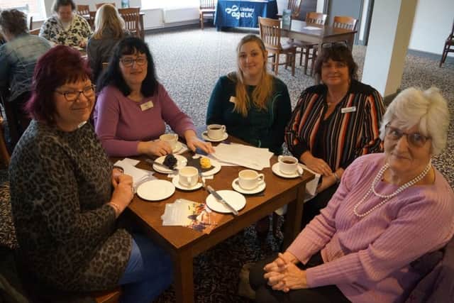 Launch of AgeUK Lindsey as charity of the year for Market Rasen Racecourse EMN-190429-170752001