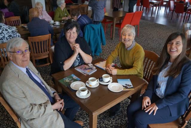 Launch of AgeUK Lindsey as charity of the year for Market Rasen Racecourse EMN-190429-170705001