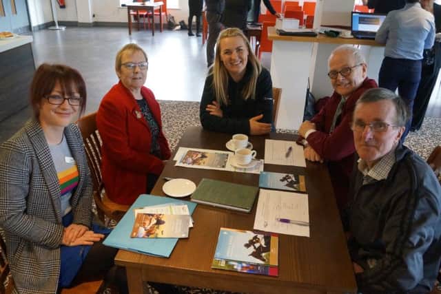 Launch of AgeUK Lindsey as charity of the year for Market Rasen Racecourse EMN-190429-170804001