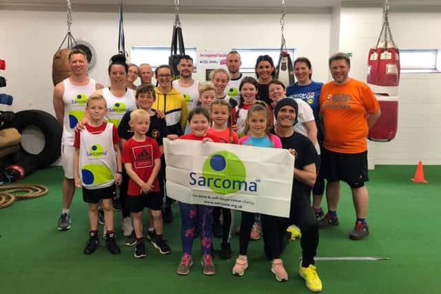 Triathletes at Boston ABC.
