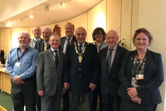The 11 retiring North Kesteven district councillors not seeking re-election. They make up 25 per cent of the council.