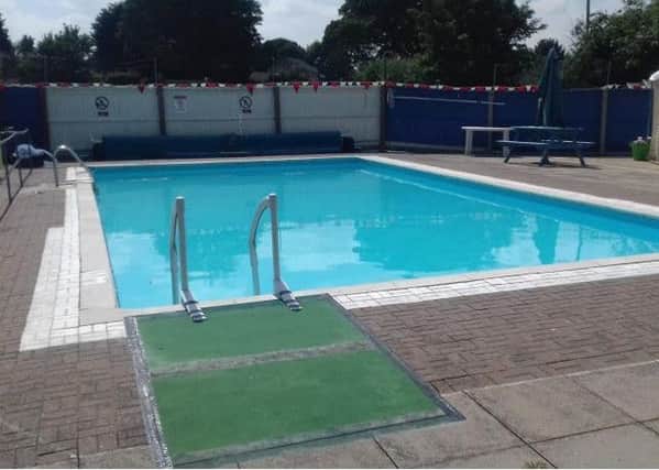 Heckington swimming pool before the latest refurbishments. EMN-190430-171618001