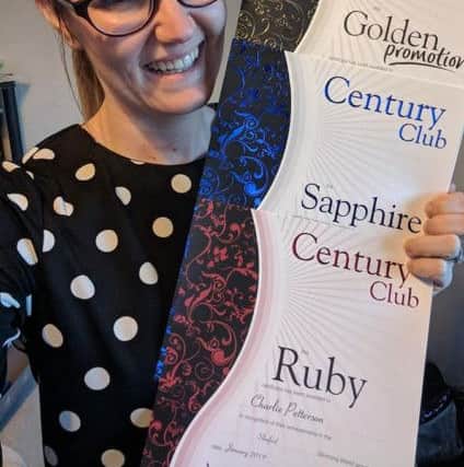 Charlie is now inspiring others at a Slimming World group she runs in Sleaford.