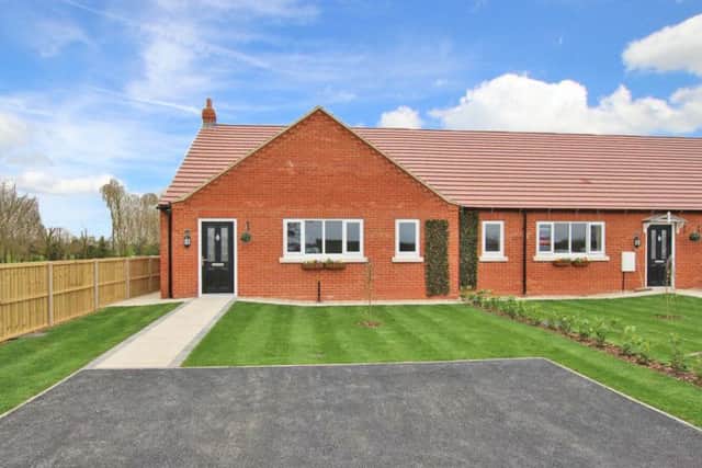 One of the new homes in Tetney.