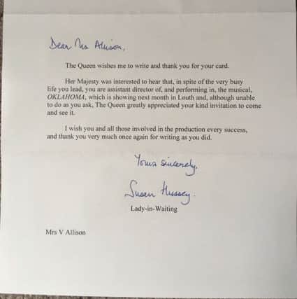 The letter.