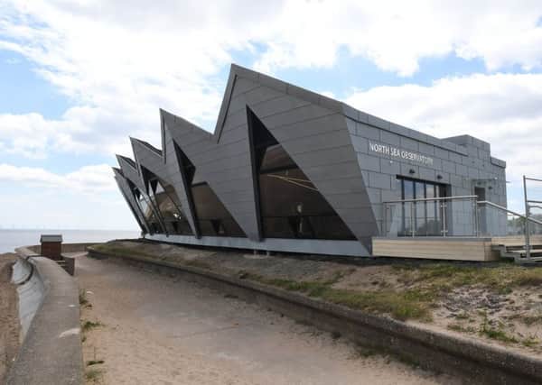 The North Sea Observatory coastal attraction at Chapel Point, host to an exhibition and sale from Alford Craft Market from Saturday this week.