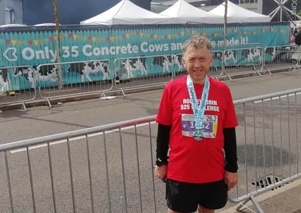Robin Harrison celebrates in Milton Keynes. hBZYJnkEXnLi3M_xNmii