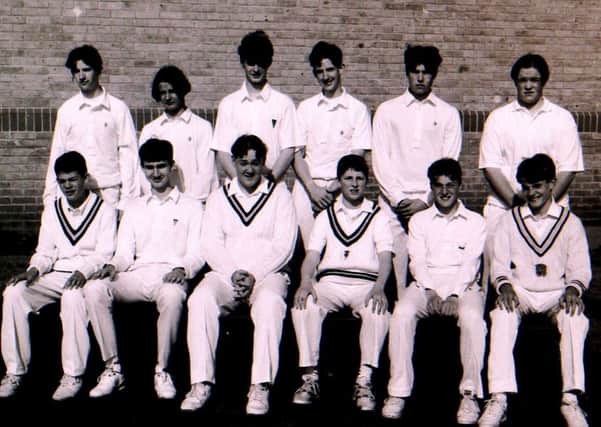 Carres Grammar School's under-15 cricket team from 1994. EMN-191005-120210001