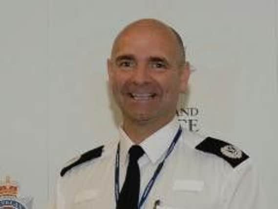 New Deputy Chief Constable of Lincolnshire, Jason Harwin.