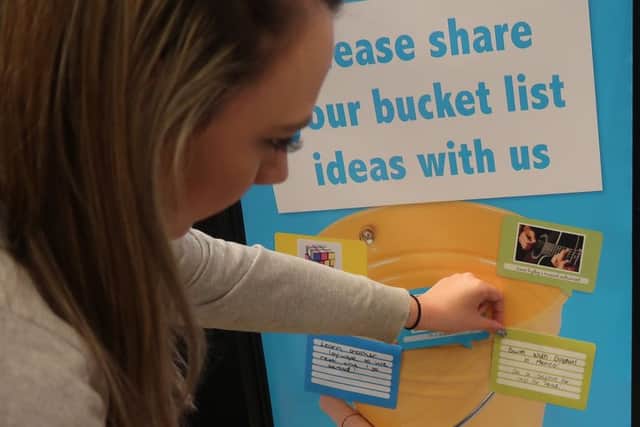 Lincolnshire Co-op asking people for their 'bucket list' ideas for Dying Matters Week. EMN-190905-121256001