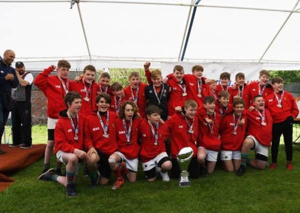 Market Rasen and Louth U13s lifted the Southport Festival trophy after completing a clean sweep of wins EMN-190905-132647002