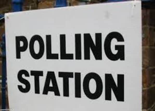 Polling station (stock image)