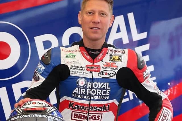 Gary Johnson will ride through the pain barrier as the international road racing season begins EMN-190513-114642002