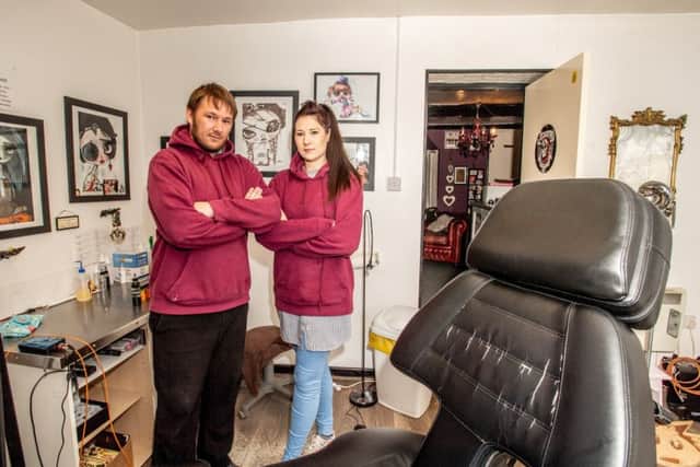 Karl and Kerry Watling at Exploding Ink. EMN-191005-121547001