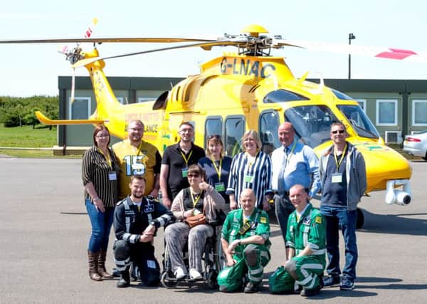 Some of the patients helped by the Lincs and Notts Air Ambulance over the last 25 years. EMN-190513-155241001