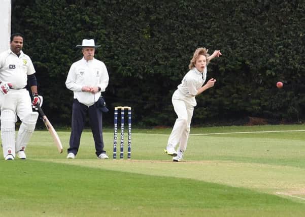 Max Lorimer impressed once again with his leg spin, picking up half of the Freiston wickets. Picture: David Dawson EMN-190514-084805002