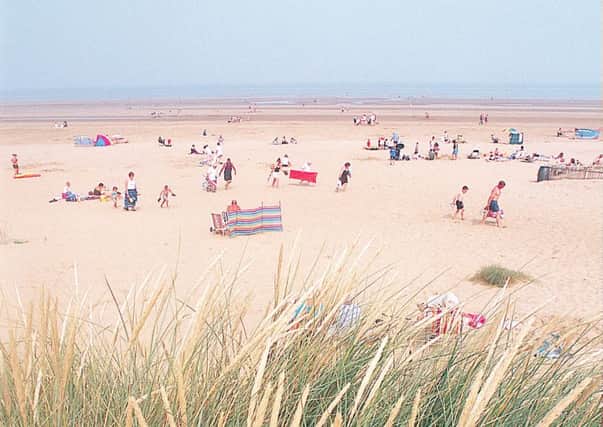Mablethorpe beach (above) and Sutton on Sea beach achieved Blue Flag status.