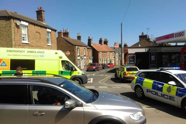 Emergency services attended the scene this morning (Thursday).