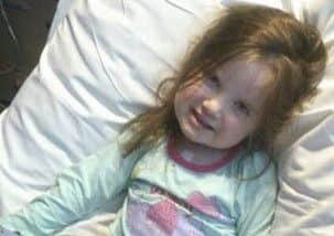Evey Robinson - kept alive thanks to the BHF research. EMN-190521-101110001