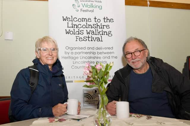 Launch of the Wolds Walking Festival. Helen and Graham Nicholls of Welton EMN-190520-124641001