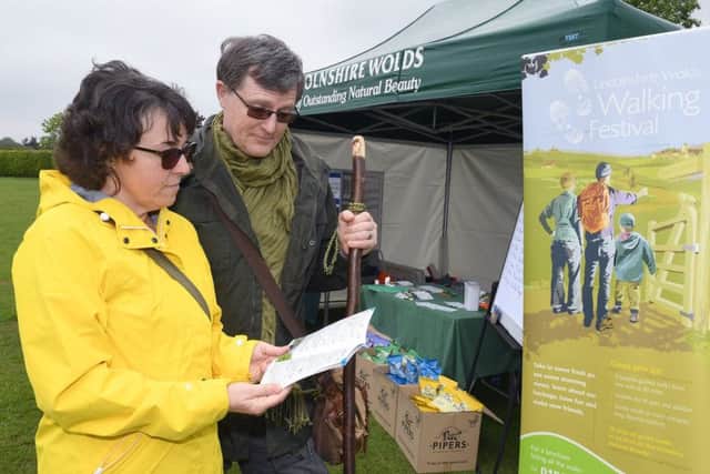 Launch of the Wolds Walking Festival. Steve and Semantha Neal of Goulceby. EMN-190520-124620001