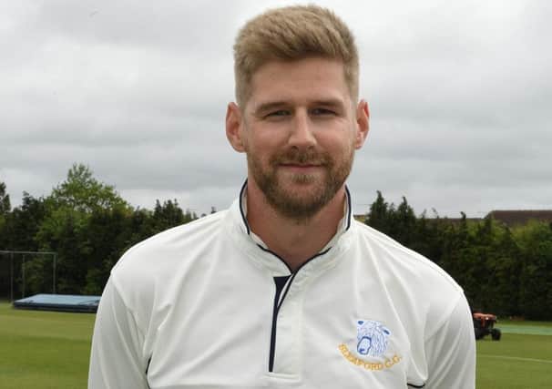 Andy Hibberd's five-wicket haul gave Sleaford the edge on Sunday EMN-190520-131951002