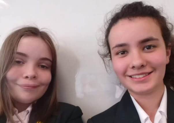 Jessica Nunn-Wright and Evie Sanger-Davies, of Sleaford, have been named BAFTA Young Game Designers finalists.