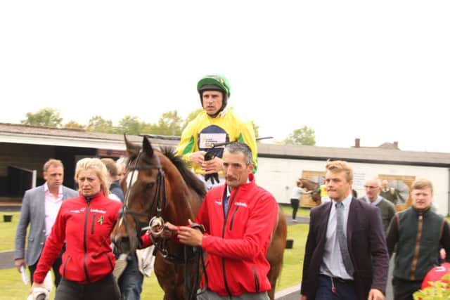 Harry Skelton had a double on Sundays card at Market Rasen. Here hereturns with Istimraar. EMN-190520-164248002