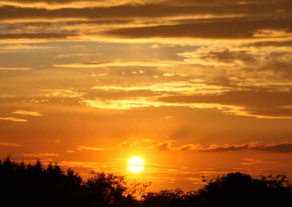 Sunset over CaistorBy Wes Allison EMN-190525-063544001
