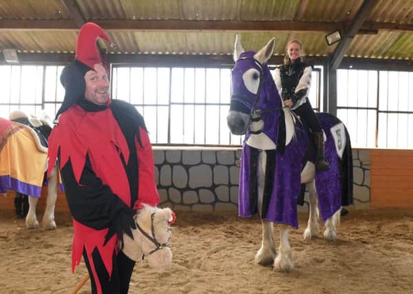A previous Medieval Day at Northcote Heavy Horse Centre.