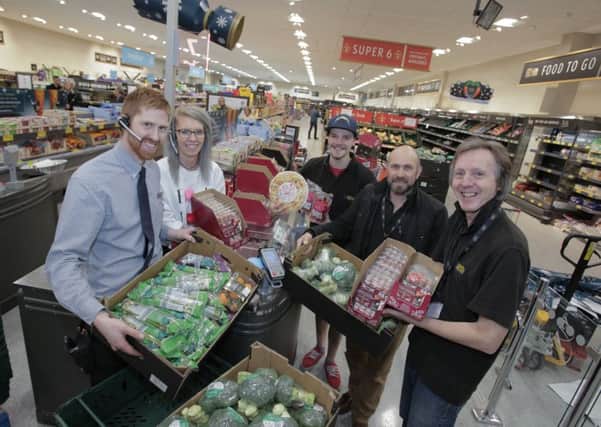 Aldi is teaming up with local causes to get surplus food to vulnerable people in the area of its branches.