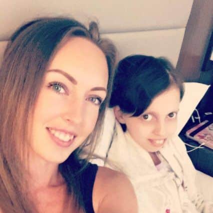 Demi Knight, pictured with her mum Mel last year.