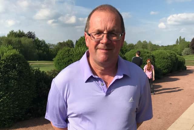Graham Smith will be one of three Elsham GC members competing in the English Seniors Open Amateur Championship. Picture: Peter Thompson EMN-190524-094700002