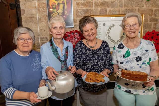 refreshments ladies
Margaret Mason, Nell Talkes, Pat Hoyland, Jeanne Avidon EMN-190306-173613001