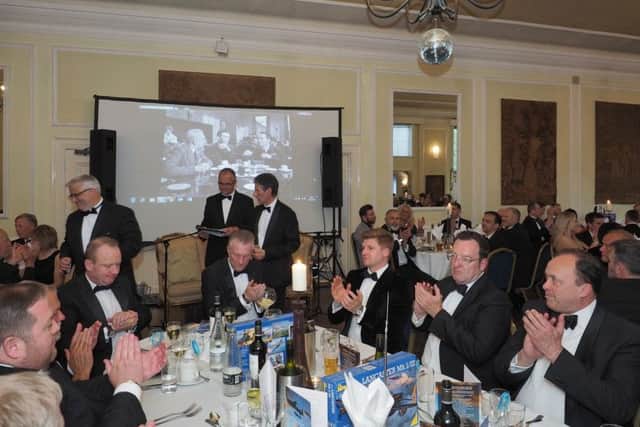 Guests at the Hemswell Court black tie dinner EMN-190206-141048001
