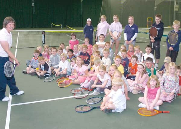 Boston Tennis Club 10 years ago.