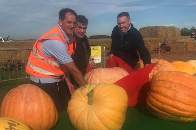 The weigh-in at last year's Pumpkin Patch.