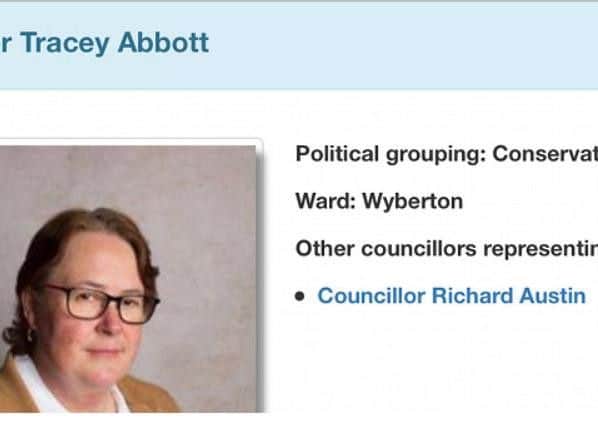 The amended listing on the Boston Borough Council website