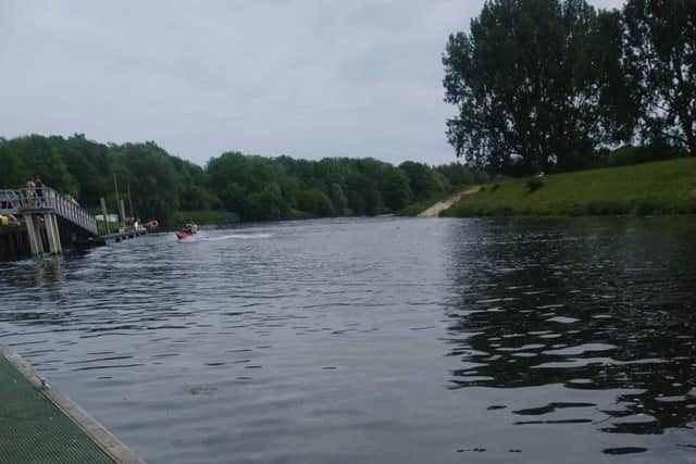The actions of a jet skier could have proved fatal for a paddle boarder with a terminal illness. ANL-190206-094255001