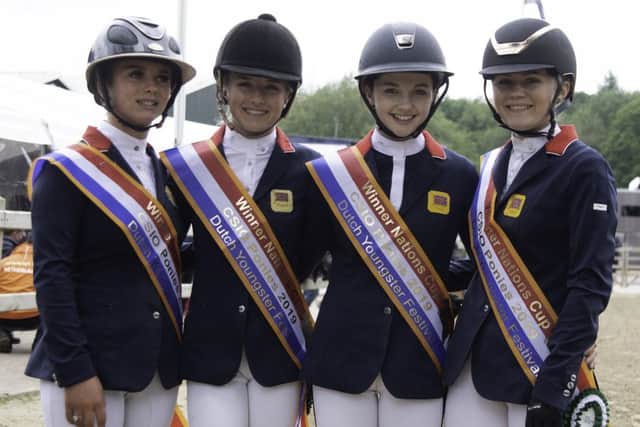 The successful GB team.