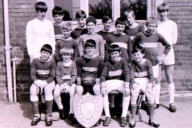 The winning Sleaford Secondary Modern School under-13 football team. EMN-190306-135441001