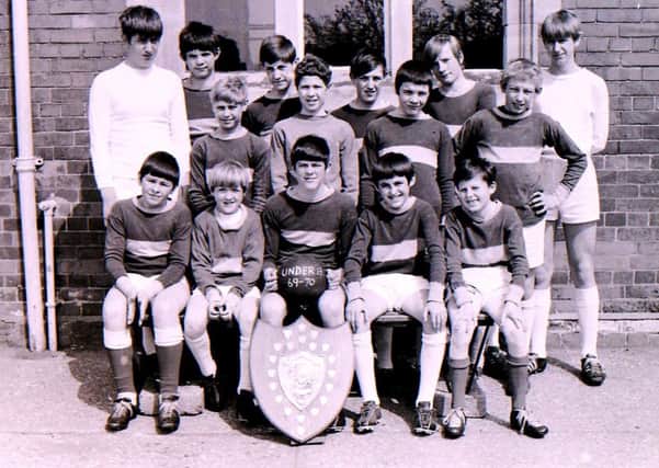 The winning Sleaford Secondary Modern School under-13 football team. EMN-190306-135441001