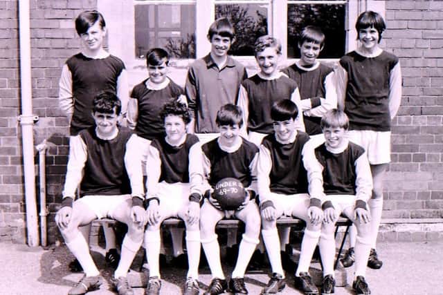 The under-14 team for Sleaford Secondary Modern School back in 1970. EMN-190306-135503001