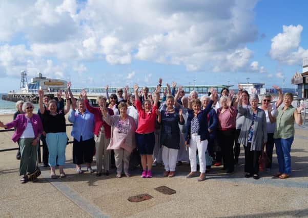 WI members at Bournemouth
