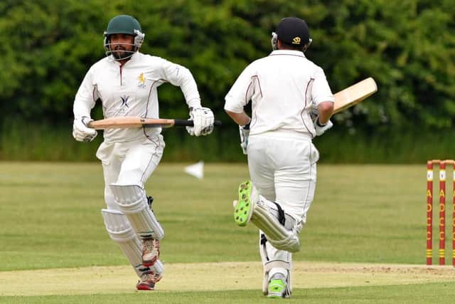 Primosh Perera in bat for Louth. Photo: John Aron