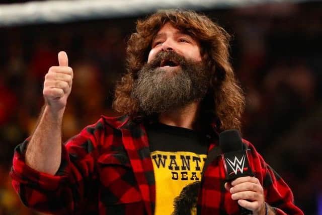 Legendary wrestler Mick Foley.