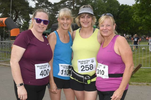 Pictured from left are Sharon Webber, Theresa Bowyer, Sandra Hudson and Johanne Clarke. EMN-190306-162032001