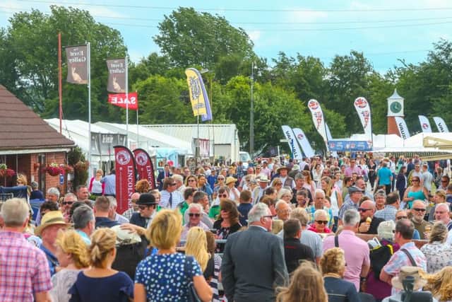 Crowds at last year's Lincolnshire Show.
