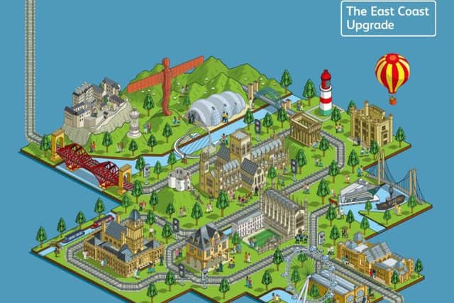 The East Coast Mainline upgrade plans. EMN-190506-123930001