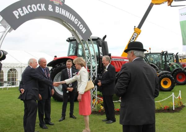 The Peacock & Binnington stand at a previous Lincolnshire Show EMN-191006-070253001